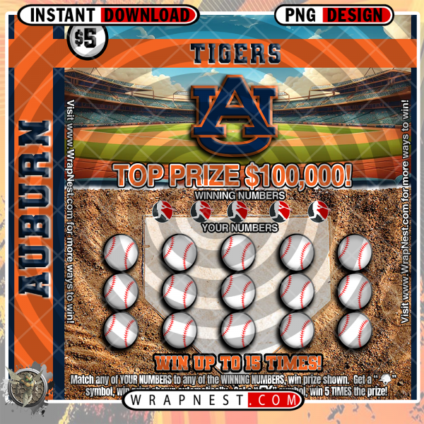 AUBURN SCRATCH OFF WRAP