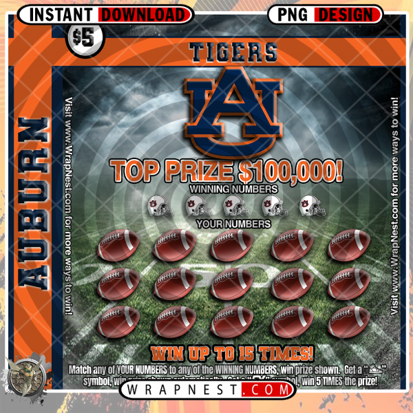 AUBURN SCRATCH OFF WRAP