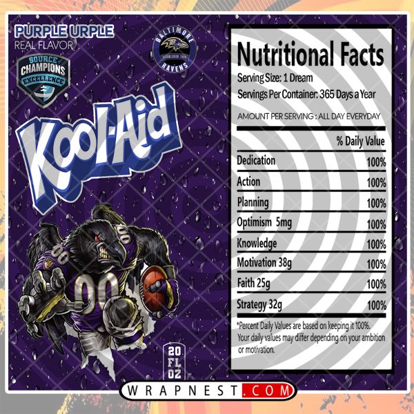 RAVENS KOOL-AID WRAP