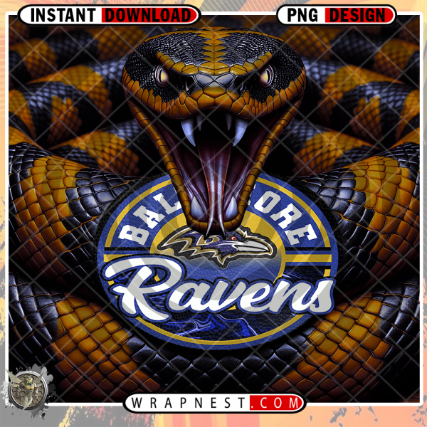 RAVENS SNAKE SKIN