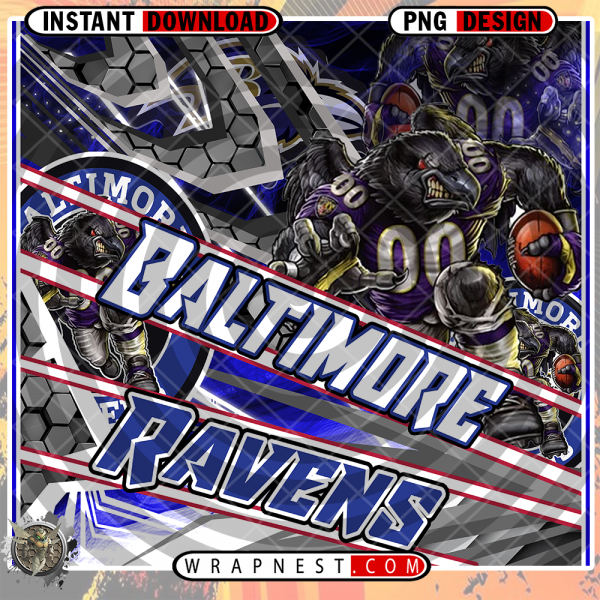 RAVENS SPORTY WRAP
