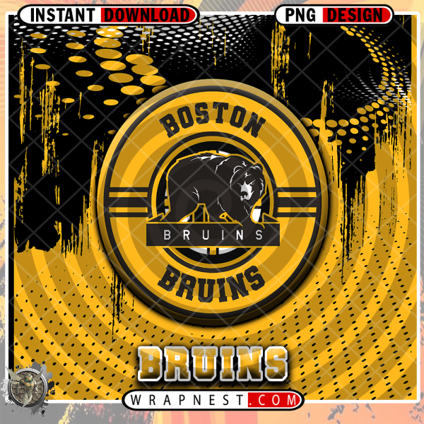 BRUINS DOT LOGO WRAP