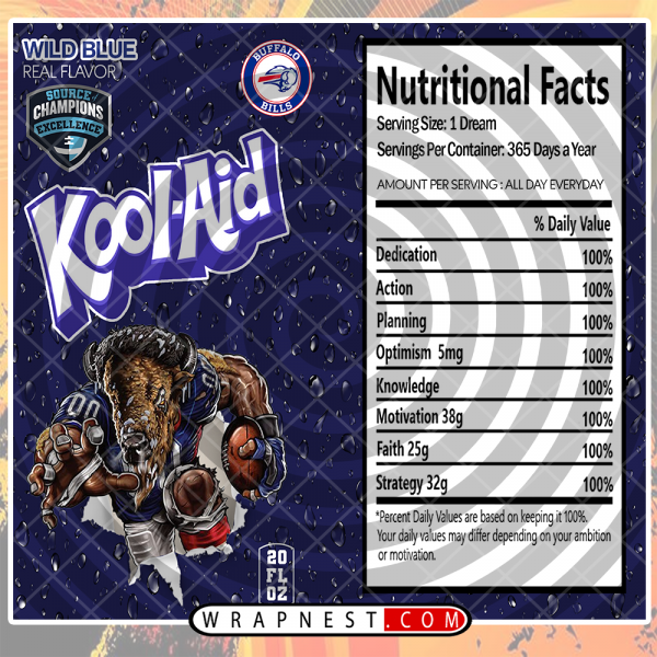 BILLS KOOL-AID WRAP