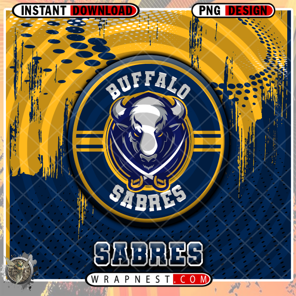 SABRES DOT LOGO WRAP