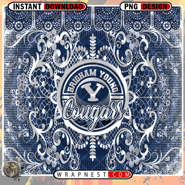 BYU LACE & LOGO WRAP
