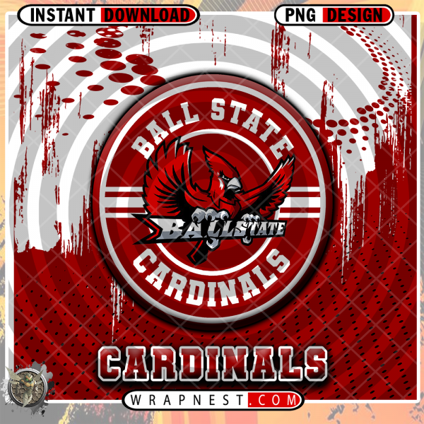 BALL STATE DOT LOGO WRAP