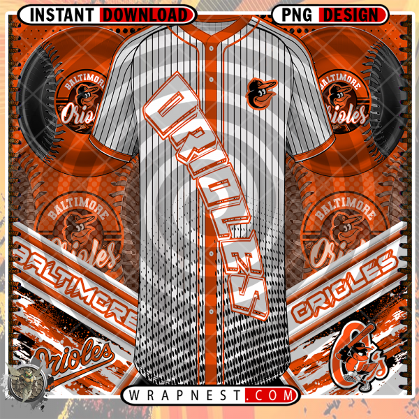 ORIOLES JERSEY WRAP