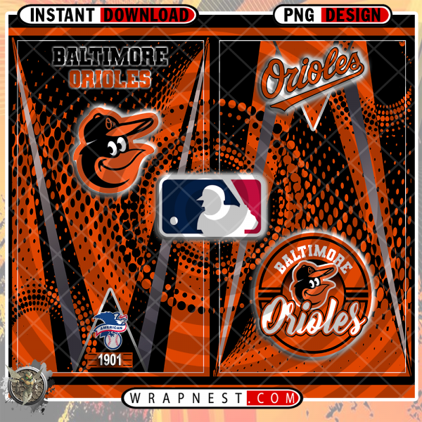 ORIOLES TEAM LOGO WRAP