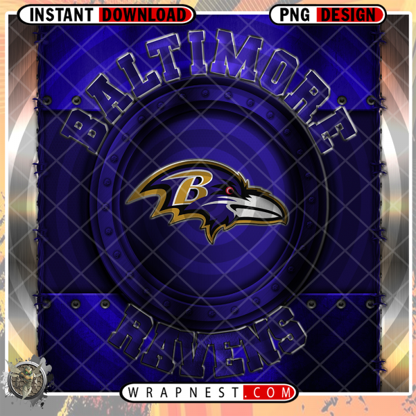 RAVENS METAL WRAP