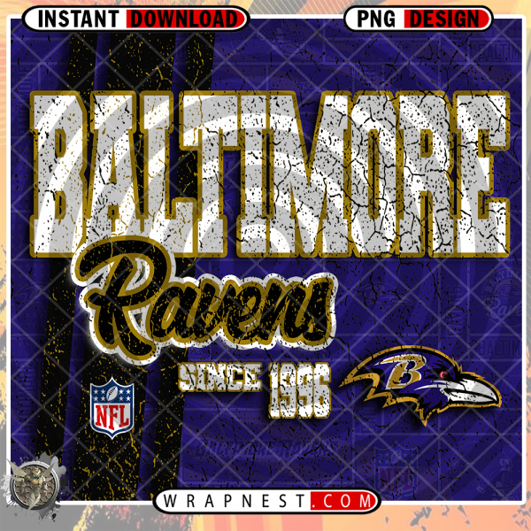 RAVENS GRUNGE v2 WRAP
