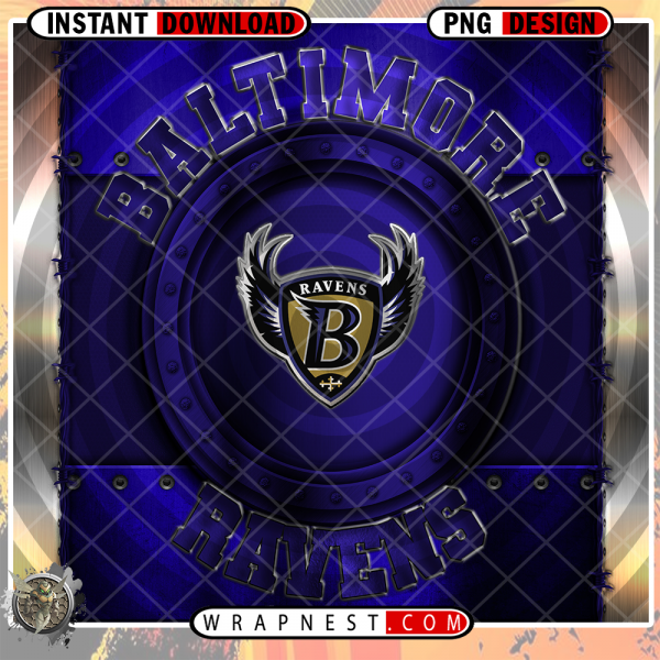 RAVENS METAL WRAP