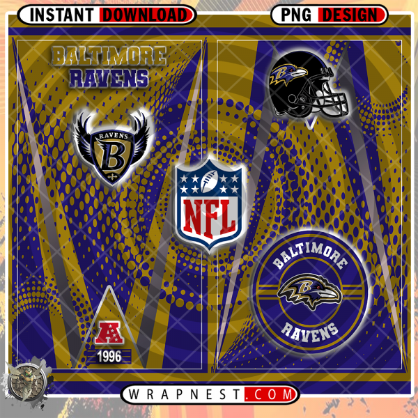RAVENS TEAM LOGO WRAP