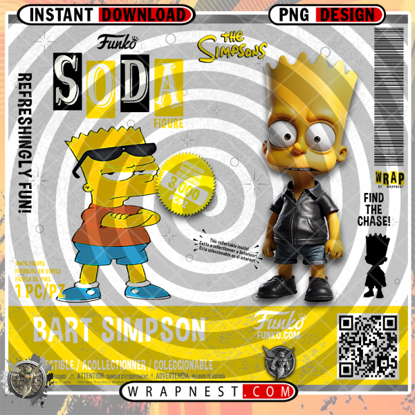 BART SIMPSON FUNKO
  SODA WRAP