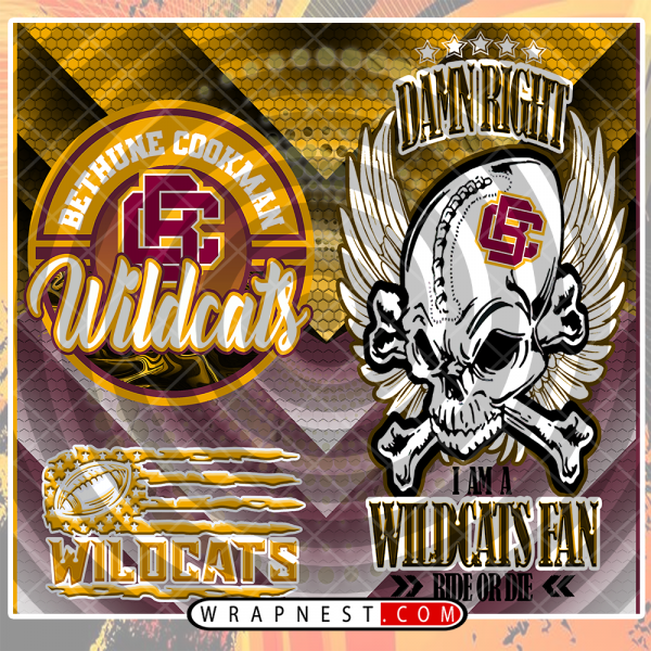BETHUNE COOKMAN SKULL WRAP