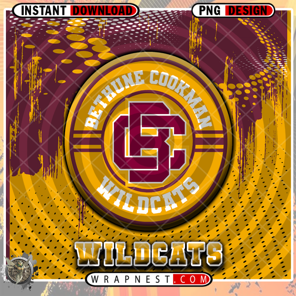 BETHUNE COOKMAN DOT LOGO WRAP