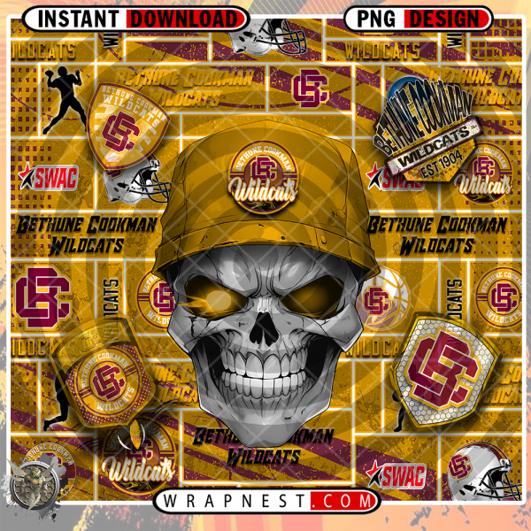 BETHUNE COOKMAN SKULL WRAP