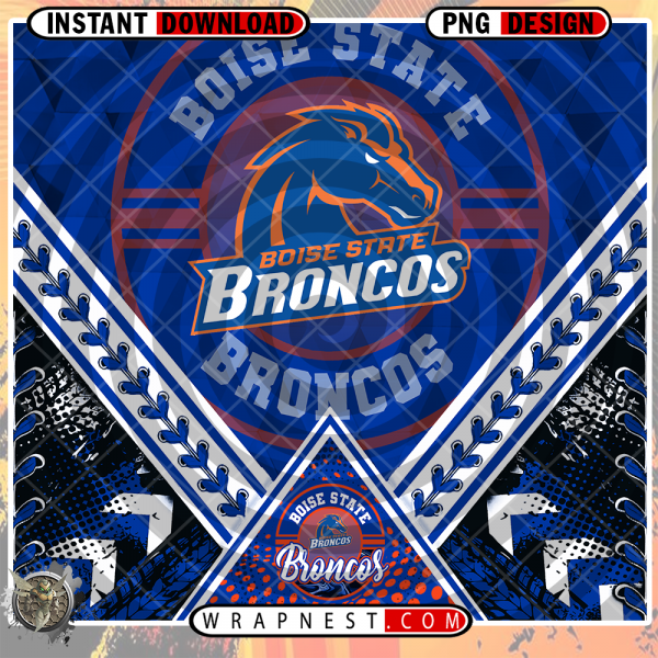 BOISE STATE DIAMOND WRAP v1
