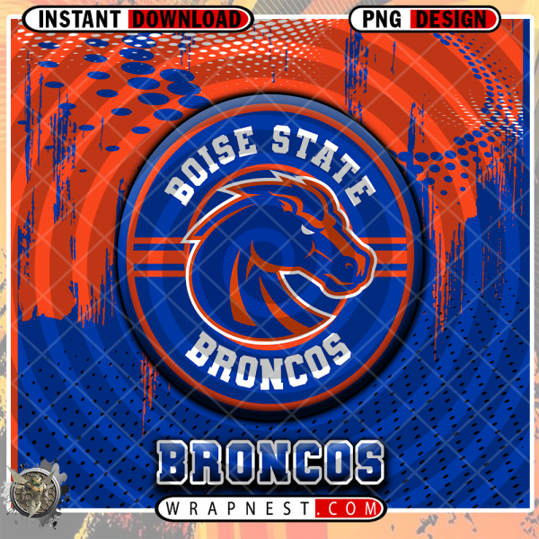 BOISE STATE DOT LOGO WRAP