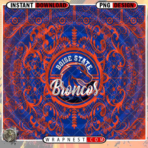 BOISE STATE LACE & LOGO WRAP