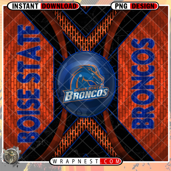 BOISE STATE METAL GRATING WRAP