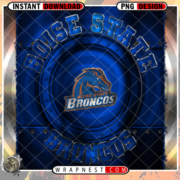 BOISE STATE METAL WRAP