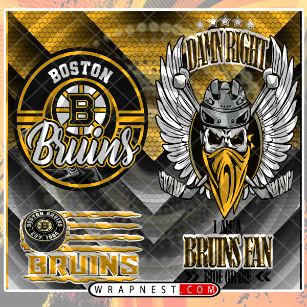 BRUINS SKULL WRAP
