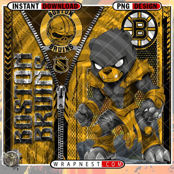 BRUINS ZIPPER MASCOT