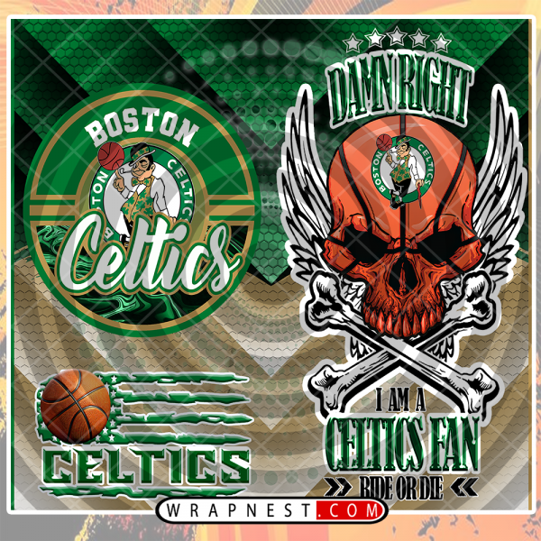 CELTICS SKULL WRAP