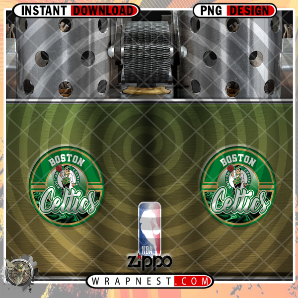 CELTICS ZIPPO WRAP