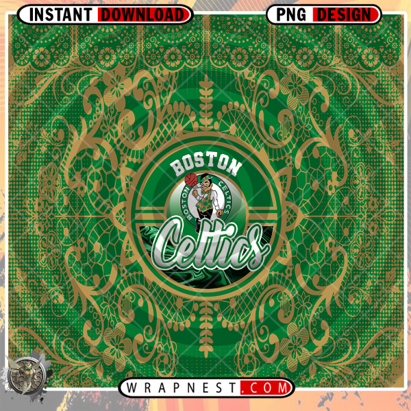 CELTICS LACE & LOGO WRAP