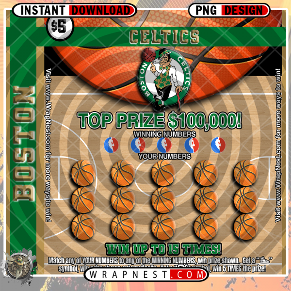 CELTICS SCRATCH OFF WRAP