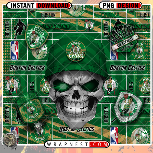 CELTICS SKULL WRAP