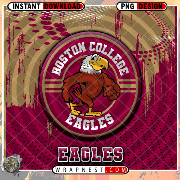 BOSTON COLLEGE DOT LOGO WRAP
