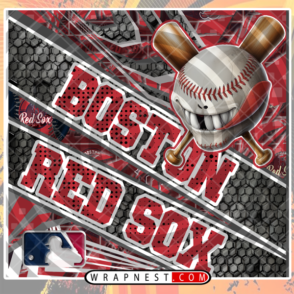 RED SOX ANGRY BASEBALL WRAP