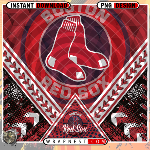 RED SOX DIAMOND WRAP