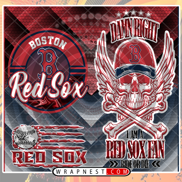 RED SOX SKULL WRAP