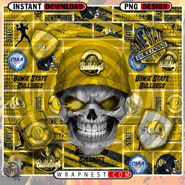 BOWIE STATE SKULL WRAP