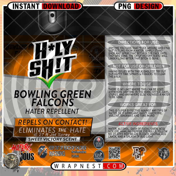 BOWLING GREEN HOLY SH*T WRAP