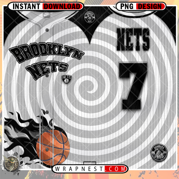 NETS TEAM BUTTON-UP WRAP