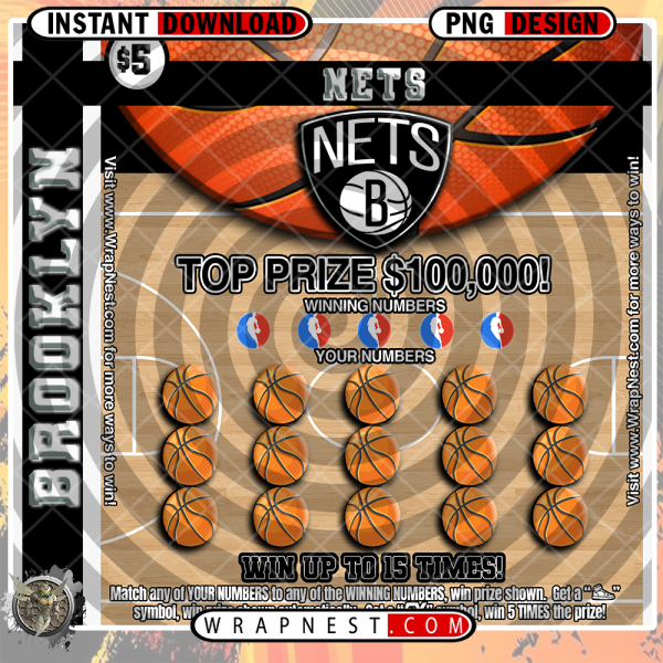 NETS SCRATCH OFF WRAP