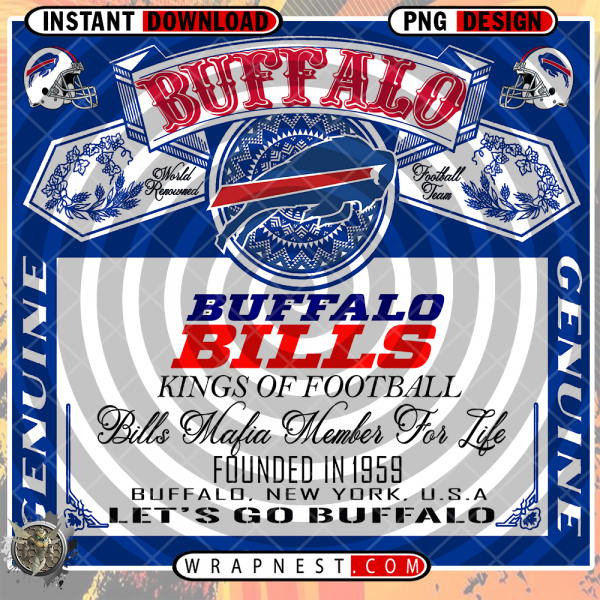 BUFFALO BILLS BUD WRAP v1