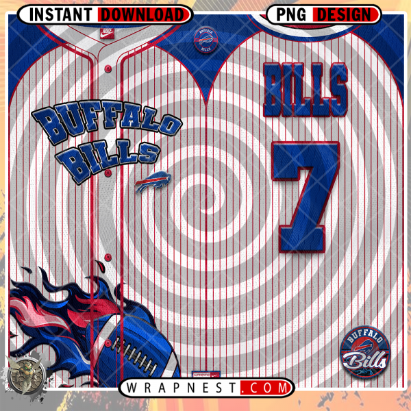BILLS TEAM BUTTON-UP WRAP
