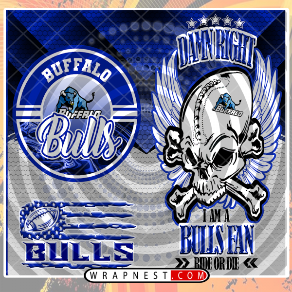 BUFFALO SKULL WRAP