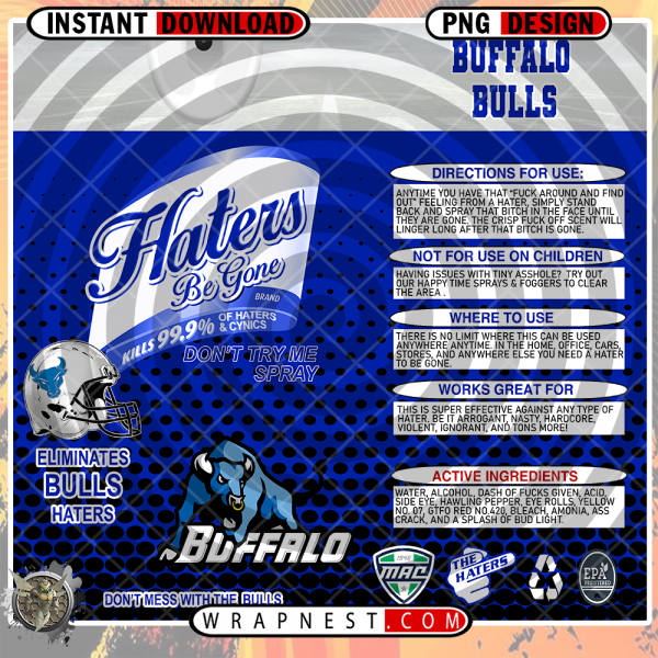 BUFFALO HATERS BE GONE WRAP