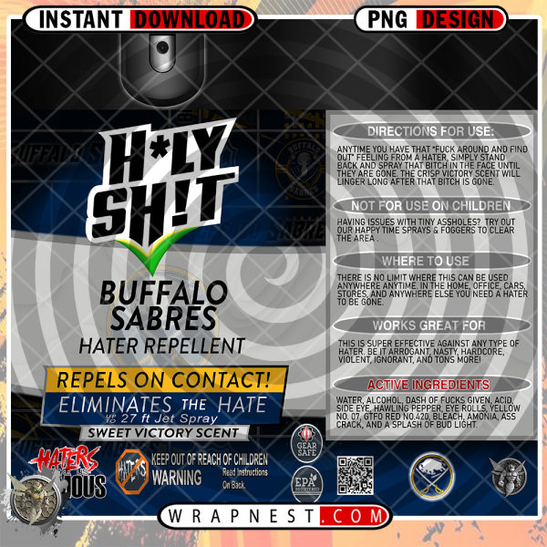 SABRES HOLY SHIT WRAP