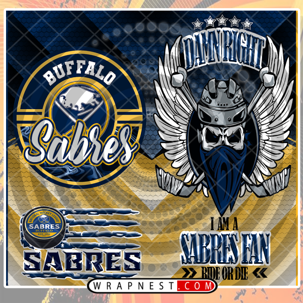 SABRES SKULL WRAP