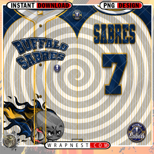 SABRES TEAM BUTTON-UP WRAP