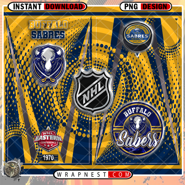 SABRES TEAM LOGO WRAP