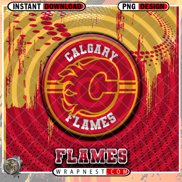 FLAMES DOT LOGO WRAP