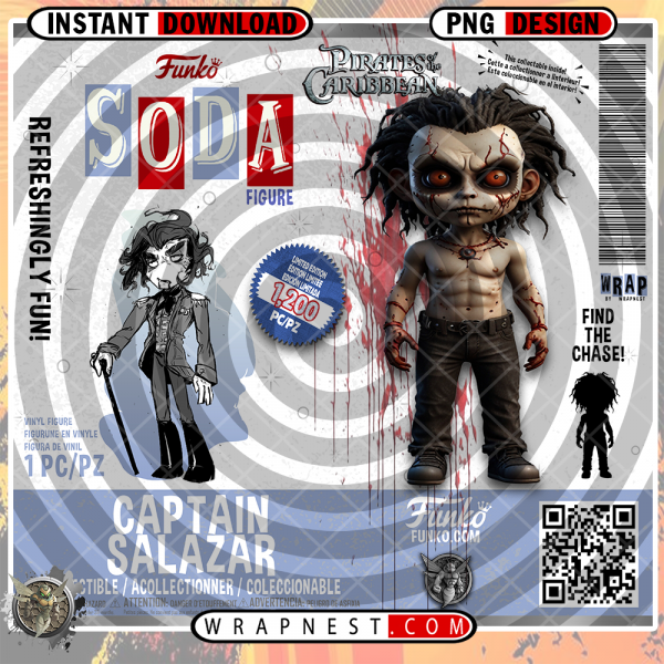 CAPTAIN SALAZAR FUNKO SODA WRAP